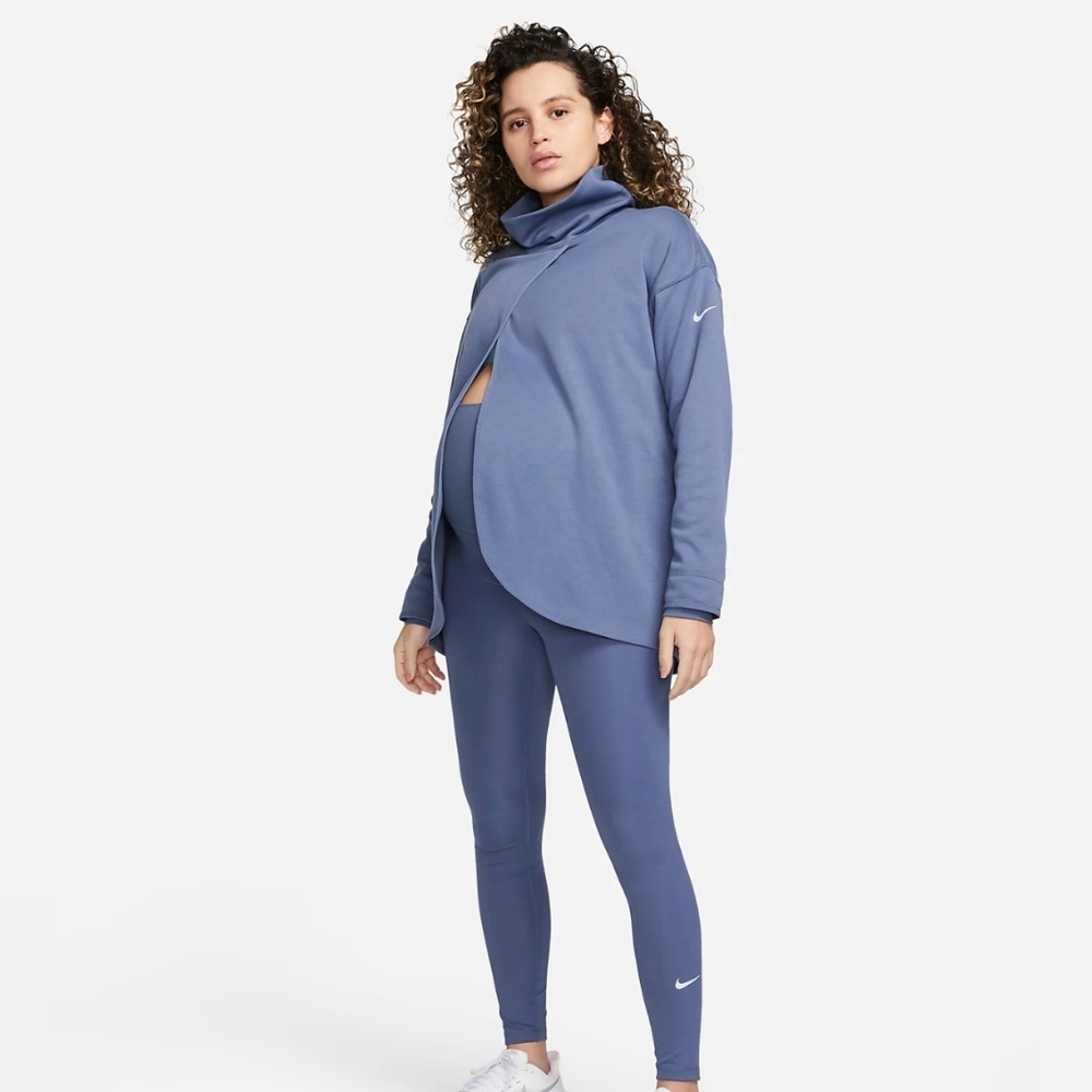 Light Blue Nike Maternity Pullover - image 1